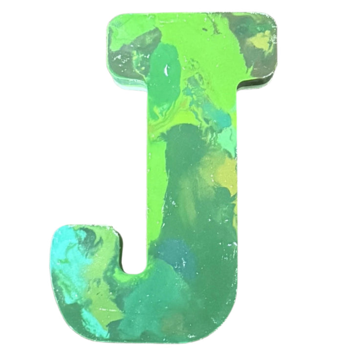 color letter j 