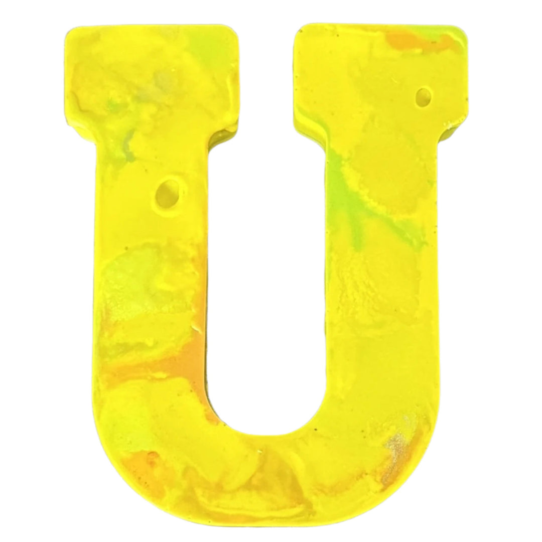 color letter u