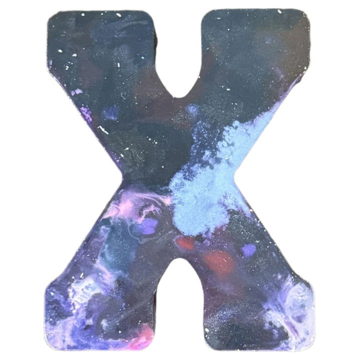 color letter x