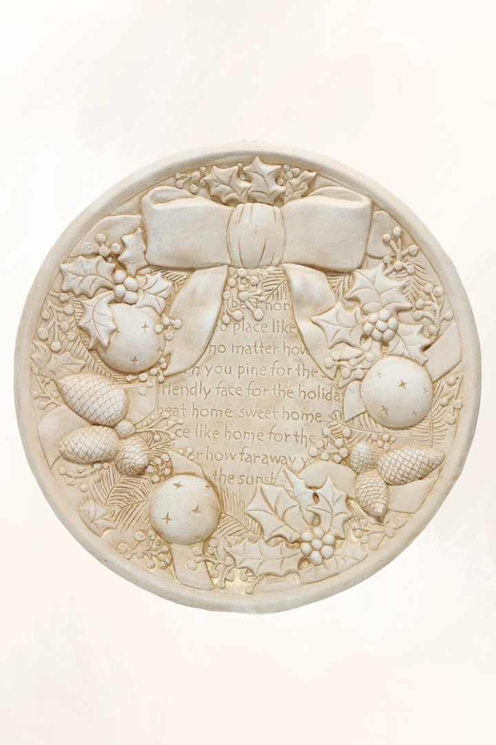 Comfort Bowl with Wreath Natural *CM
