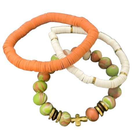 Bracelet Three Piece Set Deagsy Forest  *CM