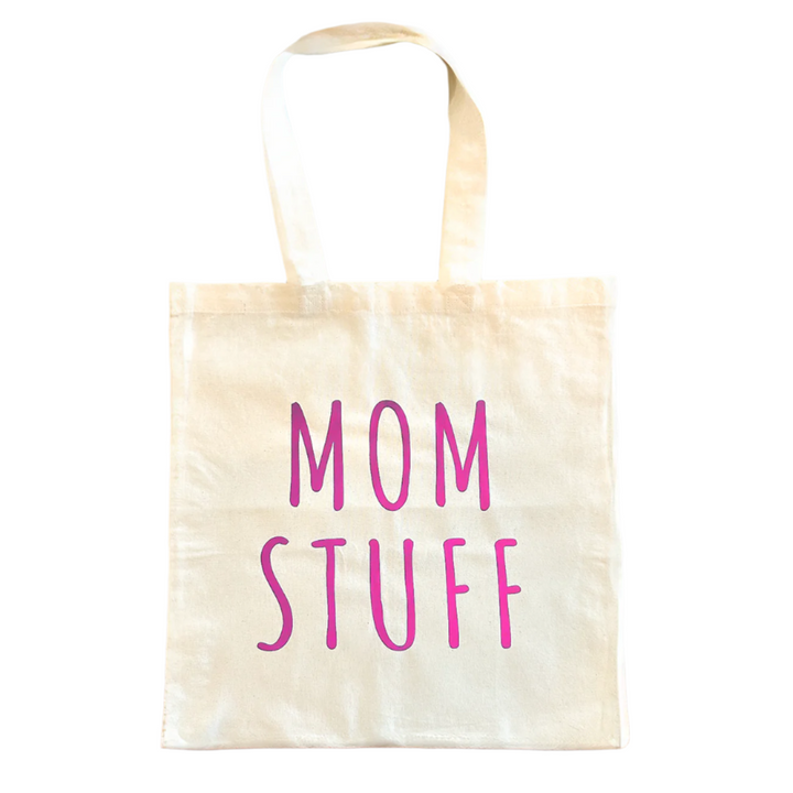 Mom Stuff Tote Bag Magenta *CM