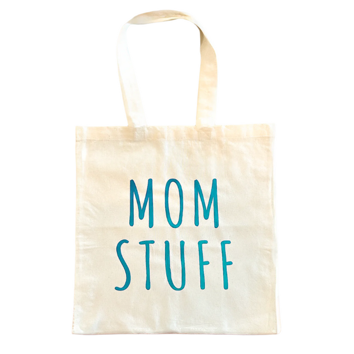 Mom Stuff Tote Bag Peacock *CM