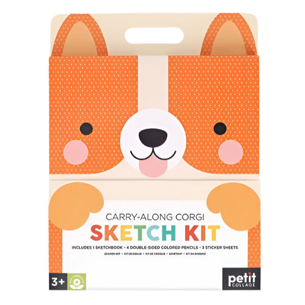 corgi carry along sketch kit