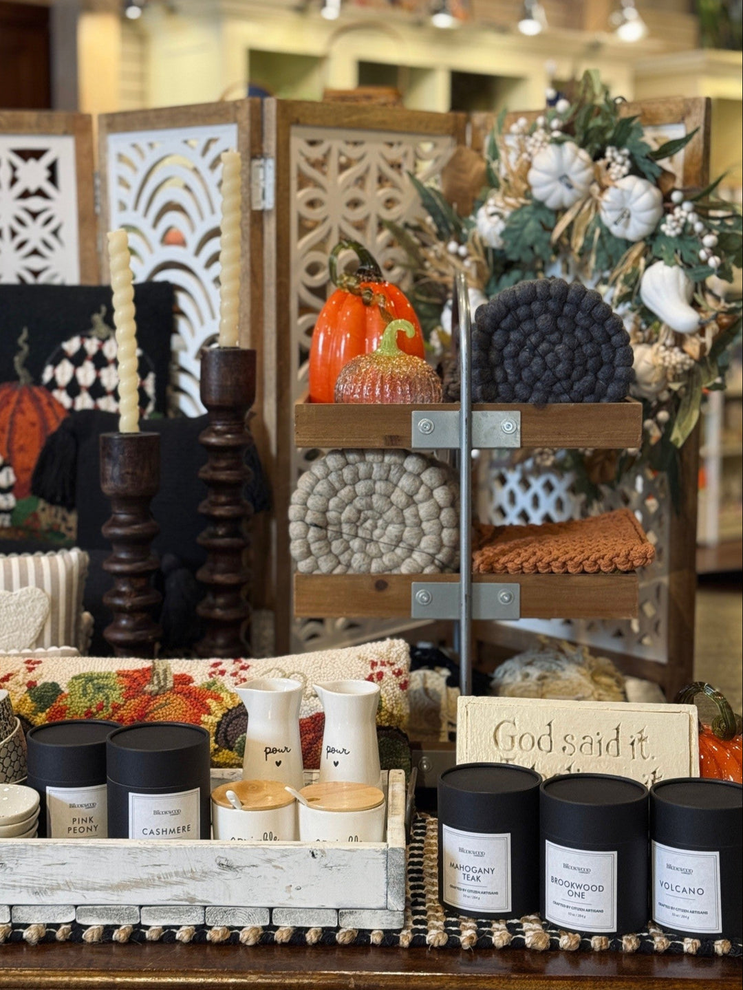 fall candle image #2