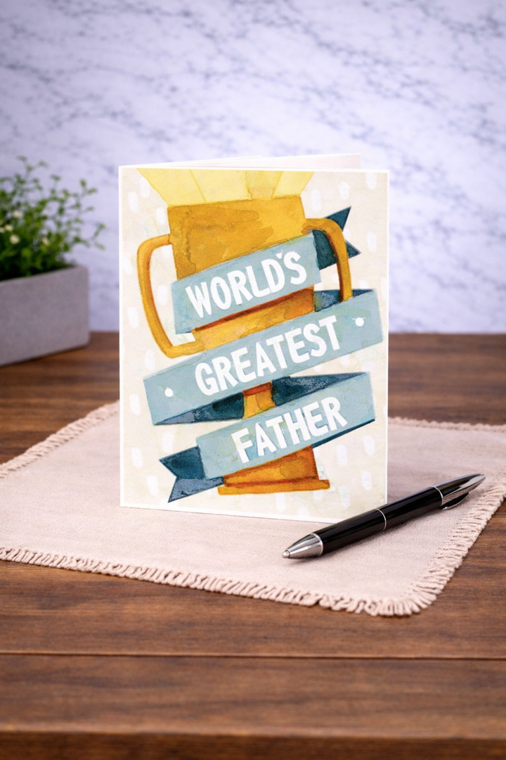 Father's Day Card / World's Greatest Father *CM