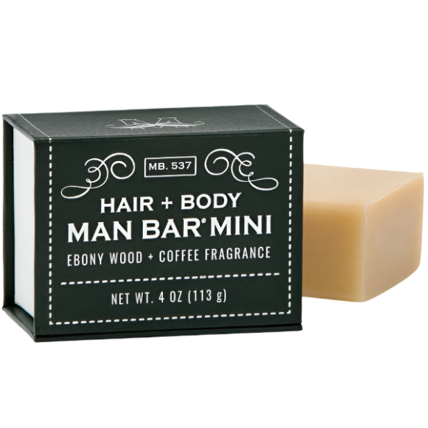hair and body man bar mini ebony wood and coffee