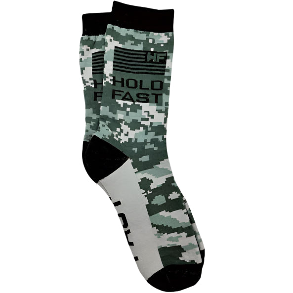hold fast digital flag socks