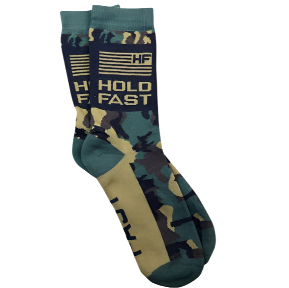 hold fast socks camo