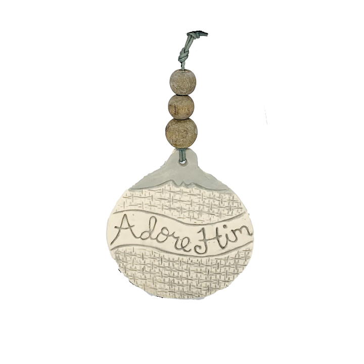 Ornament Adore Him Small Plaid Gray *CM