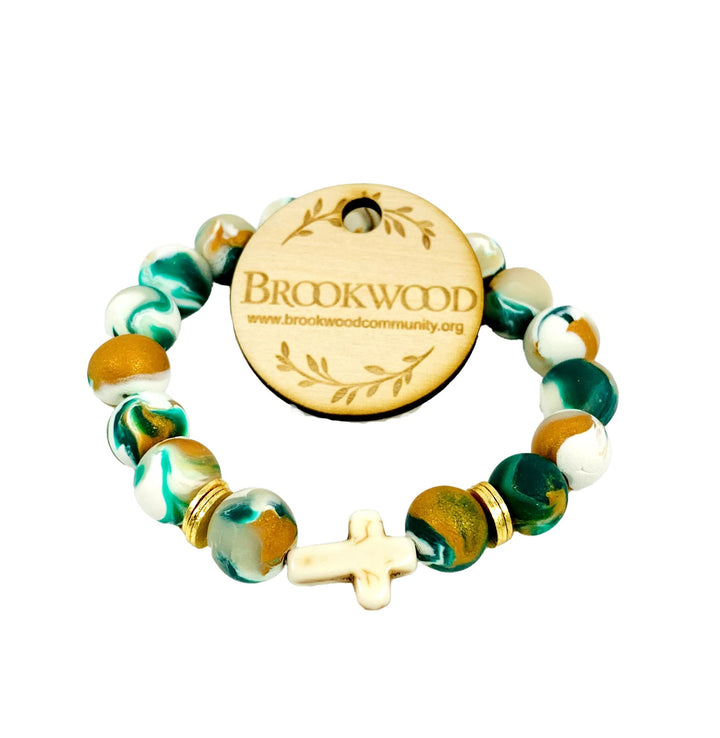 Bracelet Baylor - Green/Gold/Yellow  *CM