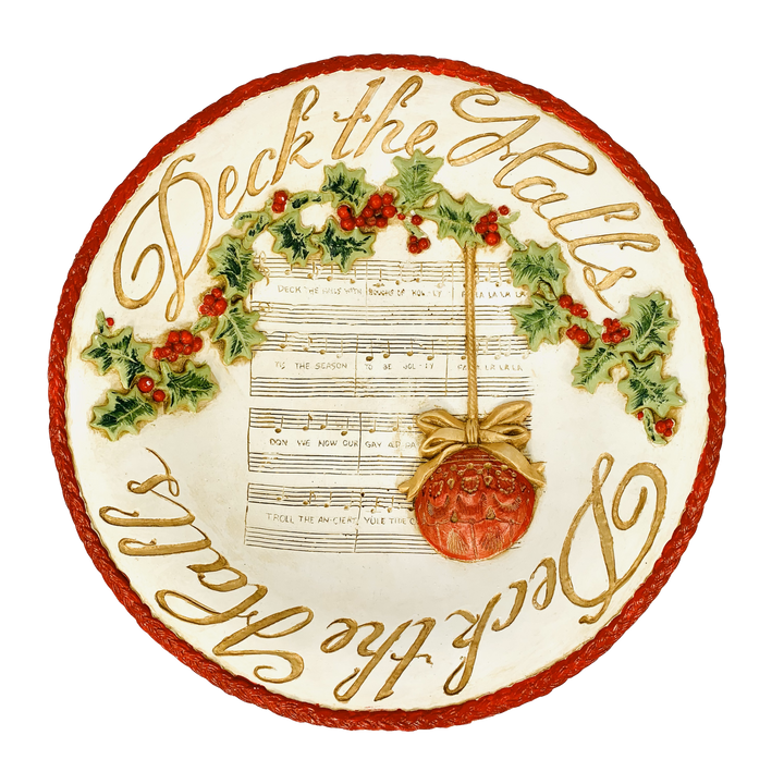 Comfort Bowl Deck The Halls Red