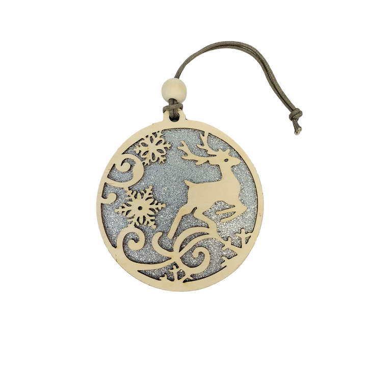 Ornament Leaping Deer *CM