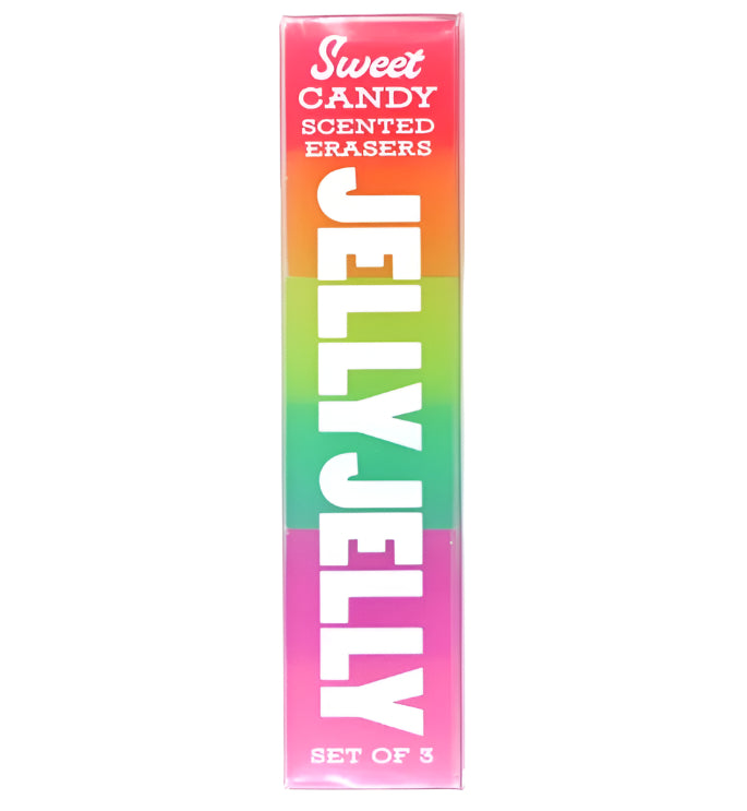 jelly jelly sweet candy scented erasers