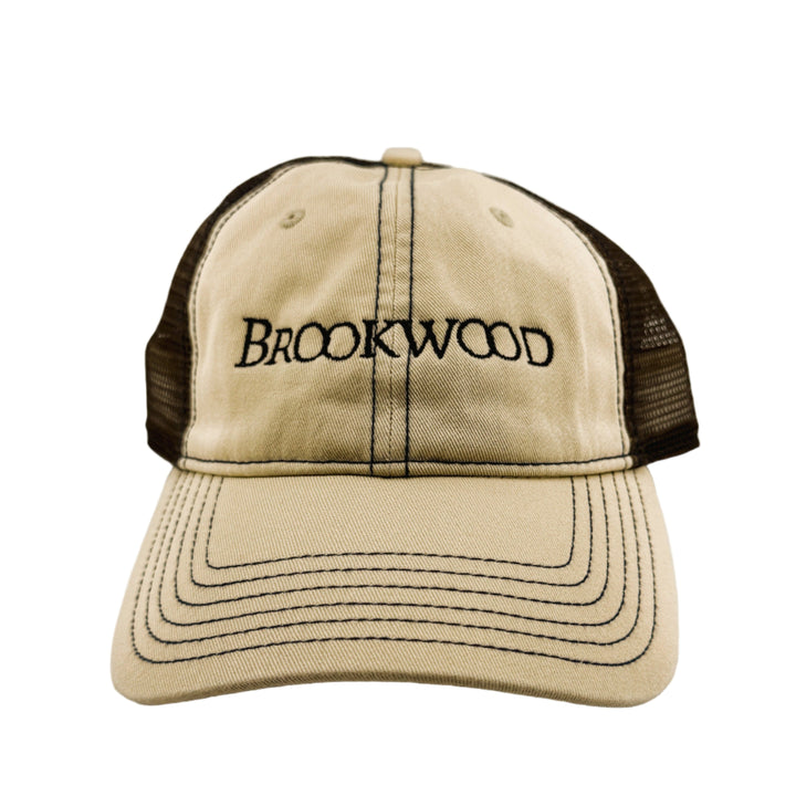 khaki mesh brookwood hat