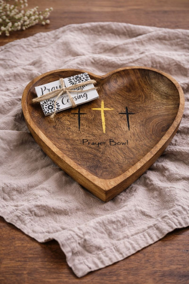 Prayer Bowl Heart Large *CM