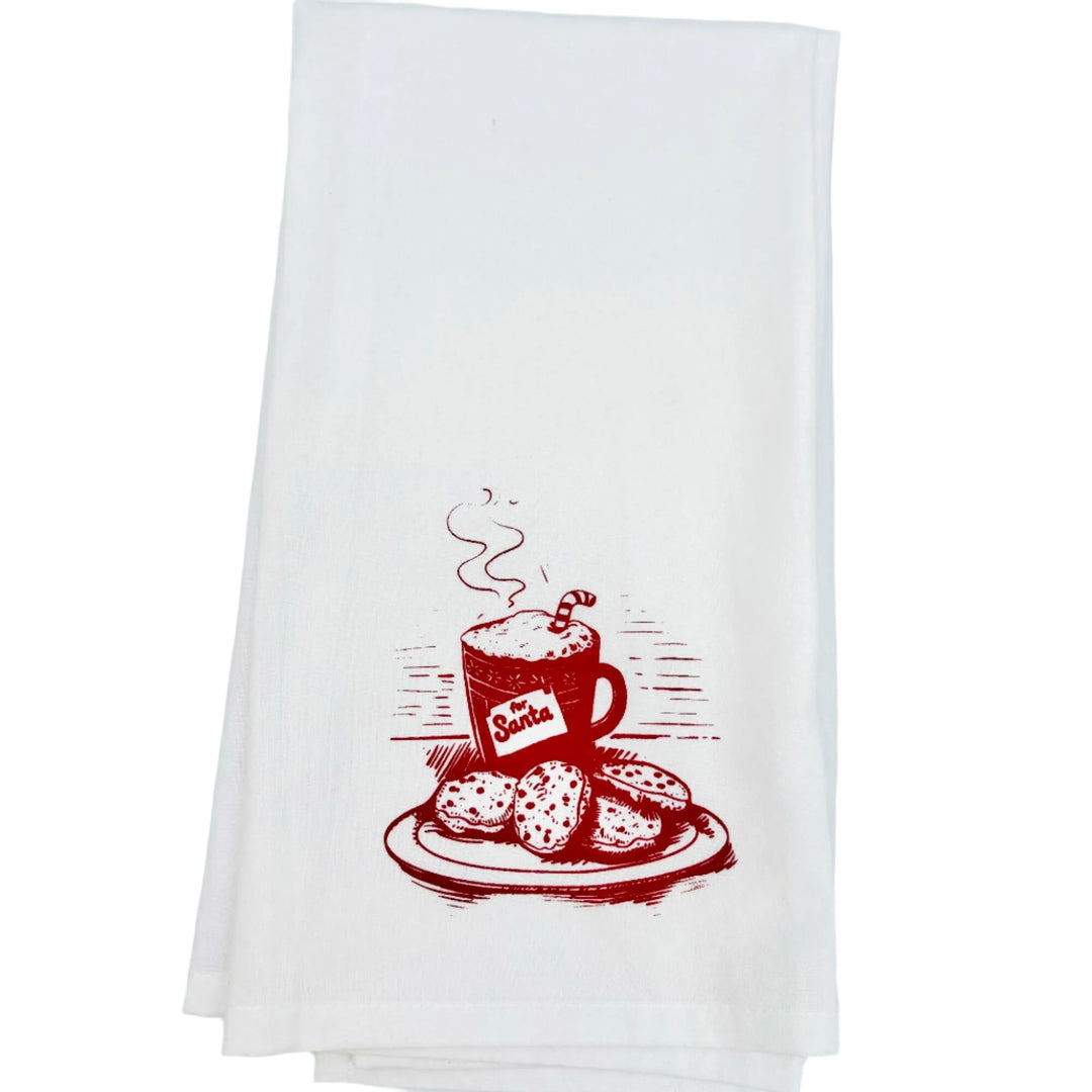 Tea Towel Cookies for Santa *CM