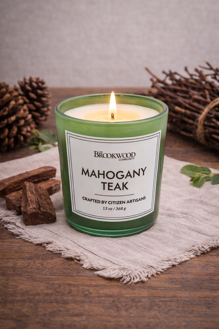 Candle Brookwood Classic Series - Mahogany Teak  *CM