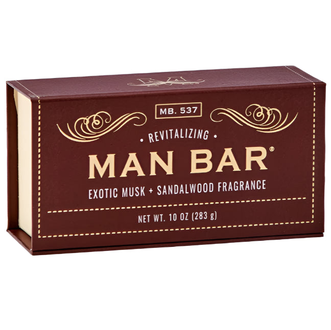 man bar exotic musk and sandalwood fragrance