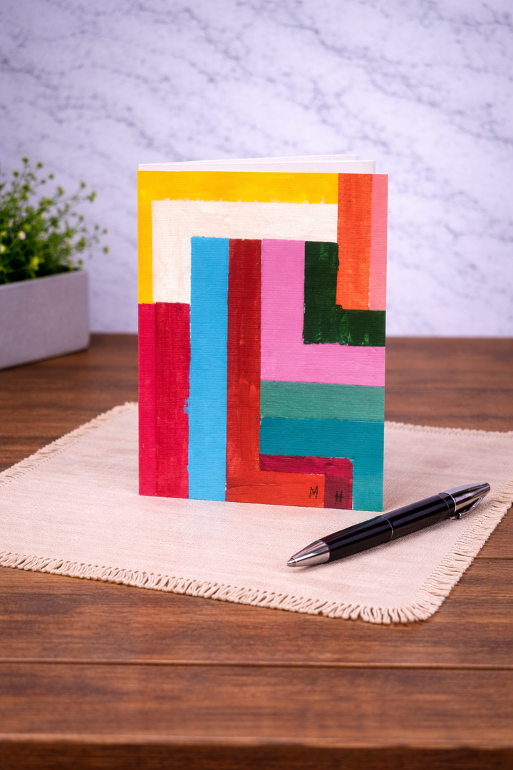 Printed Card Mark Striped *CM