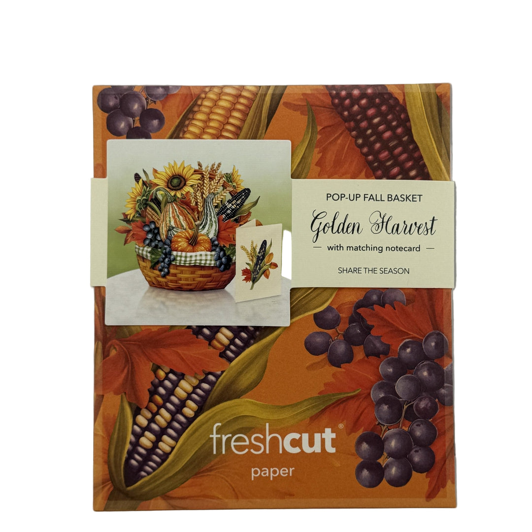 mini golden harvest fresh cut cards