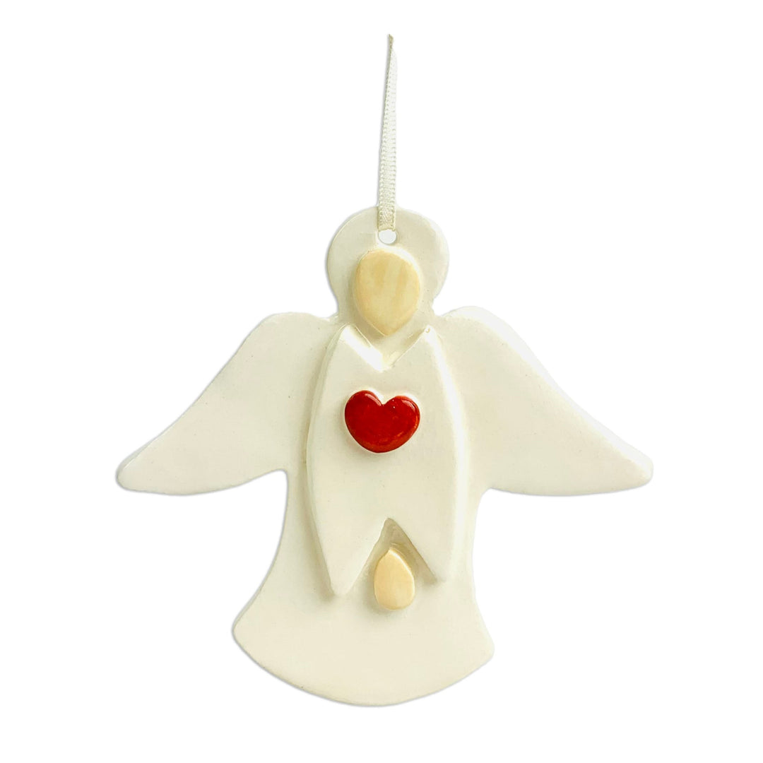 Ornament Angel Heart Nancy Kendall