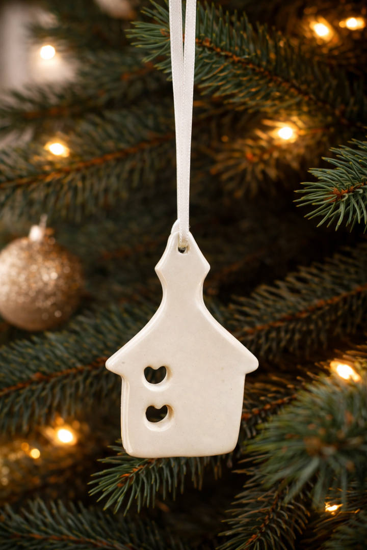 Ornament Church White *CM