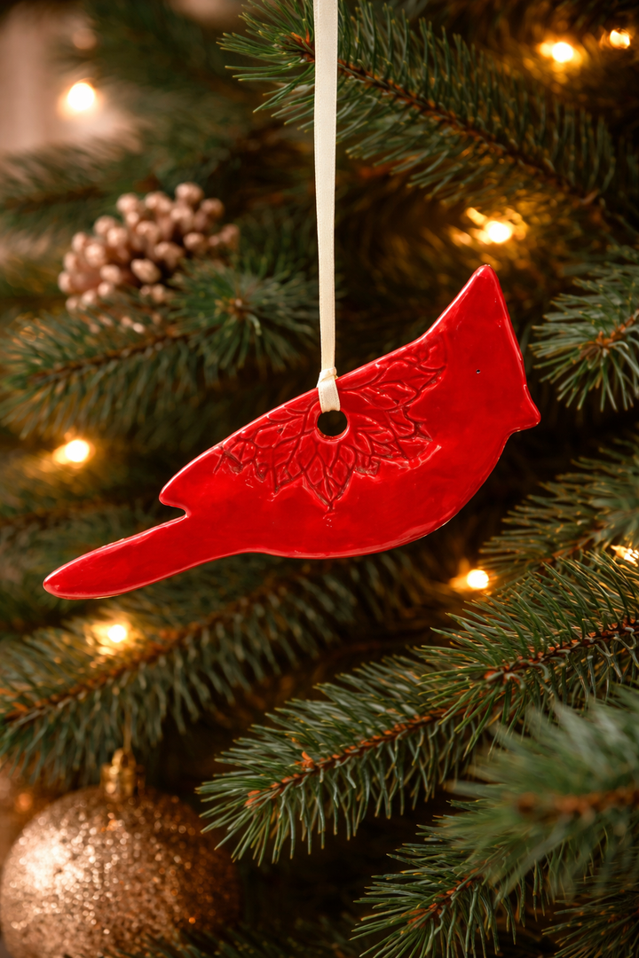 Ornament Pattern Red Cardinal *CM