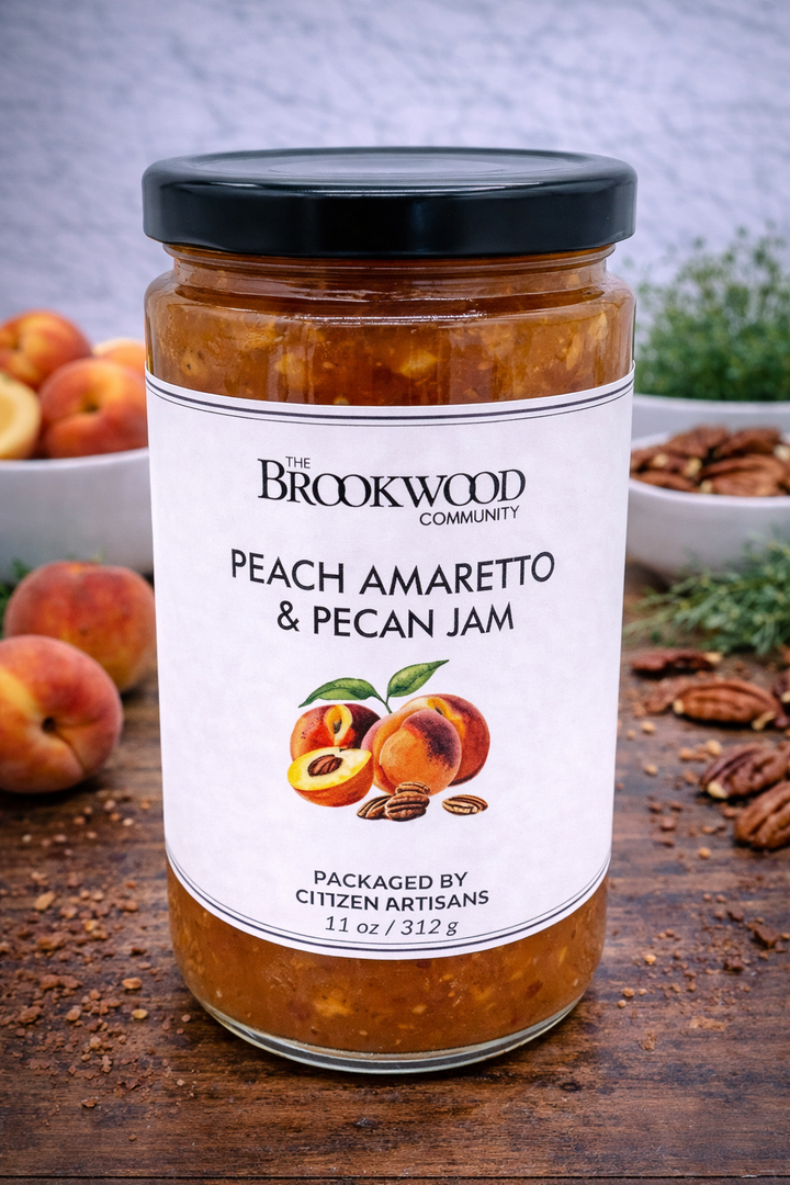 Peach Amaretto & Pecan Jam *CM