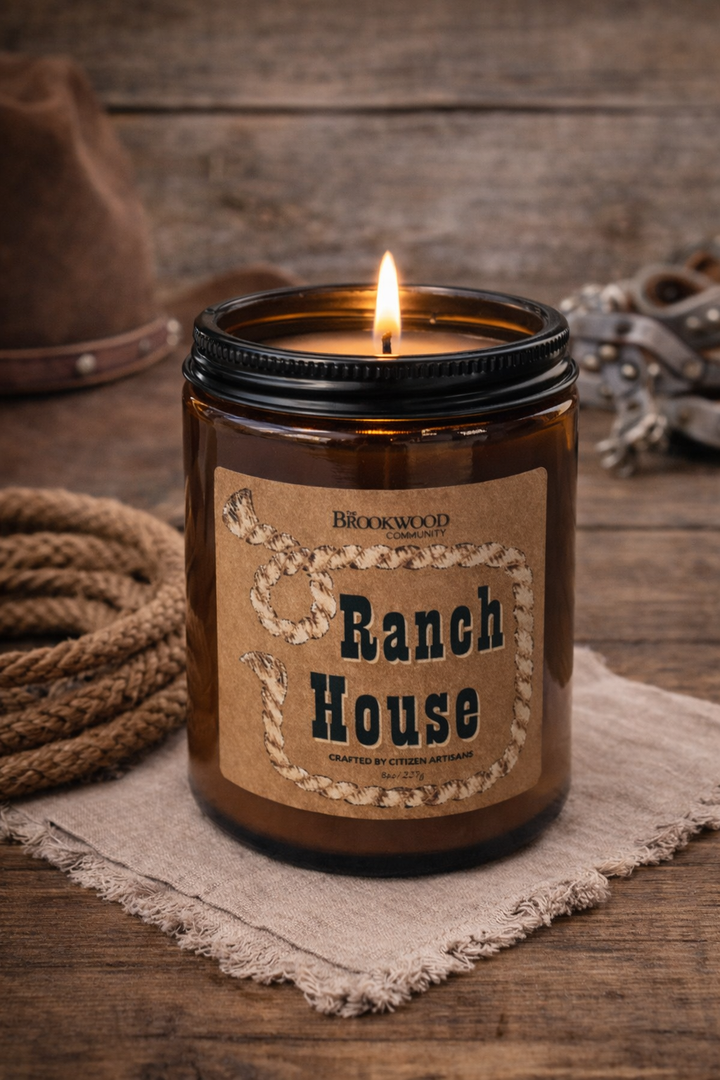 ranch house candle