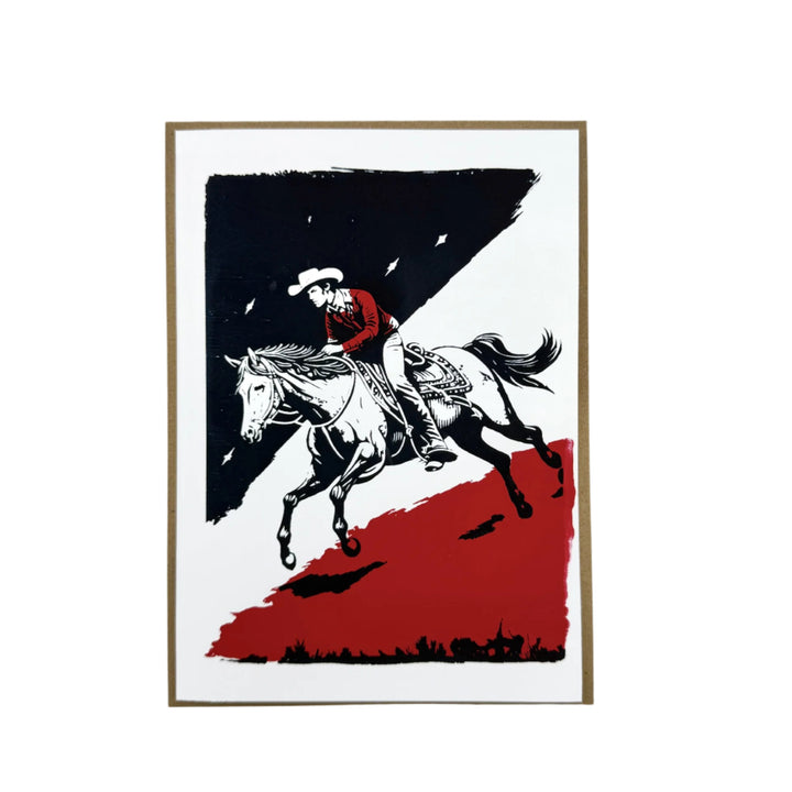 Card Rodeo Ranger Screen Print *CM
