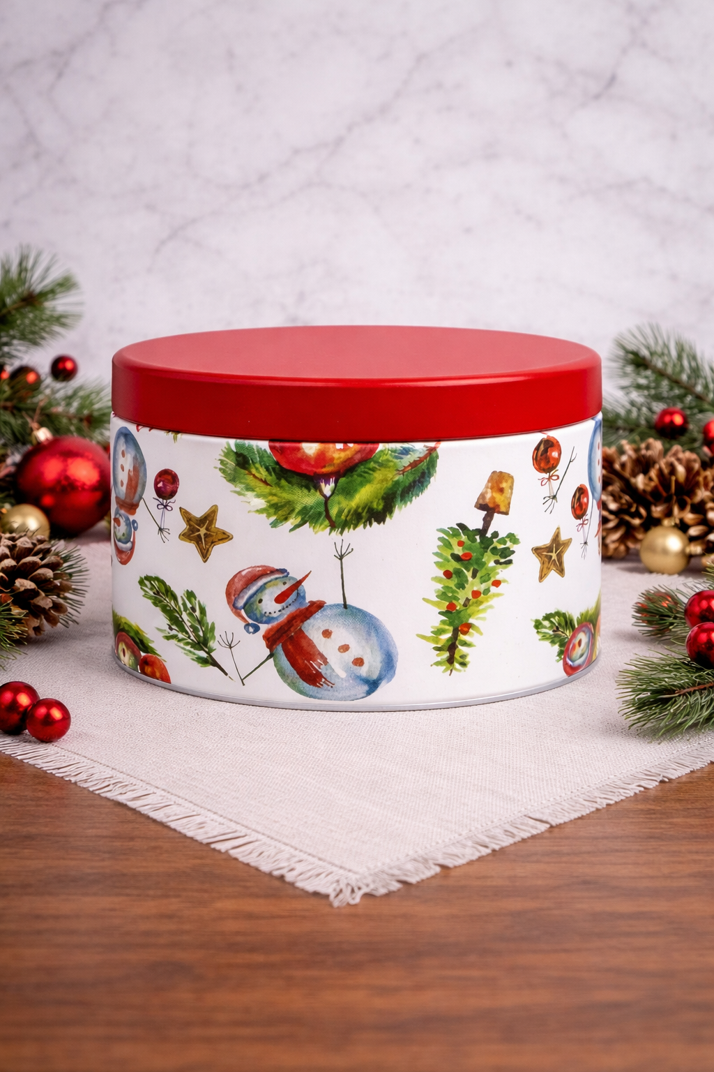 Christmas Tin Candle Red - Christmas Eve *CM