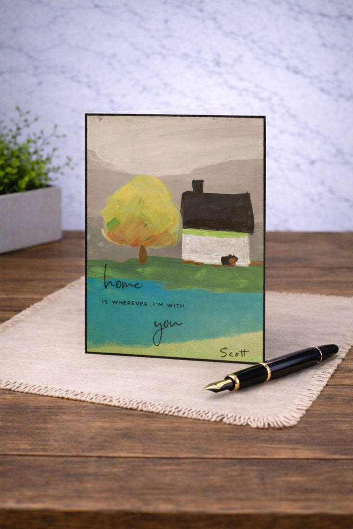 Printed Card Scott Home *CM