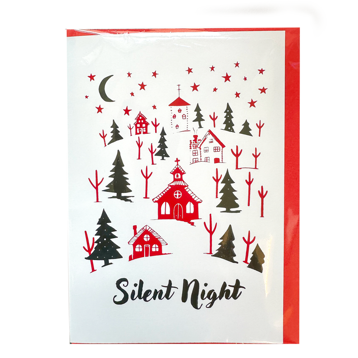 Silent Night Card Screen Print *CM