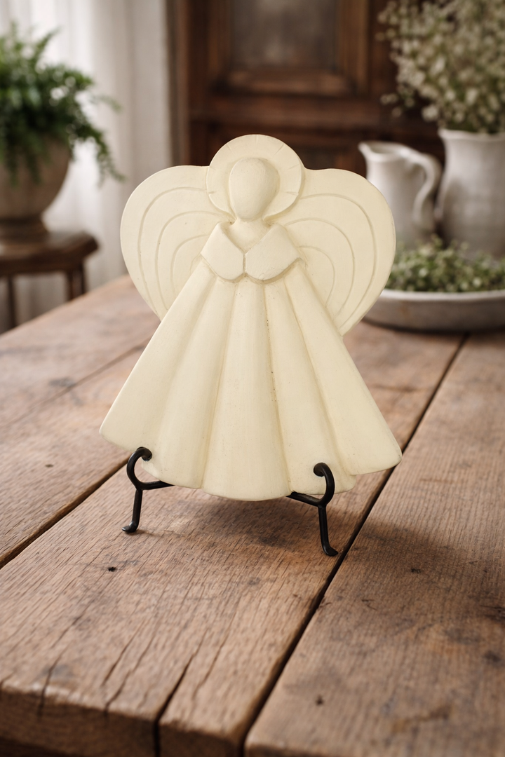 Plaque Angel Simple White *CM