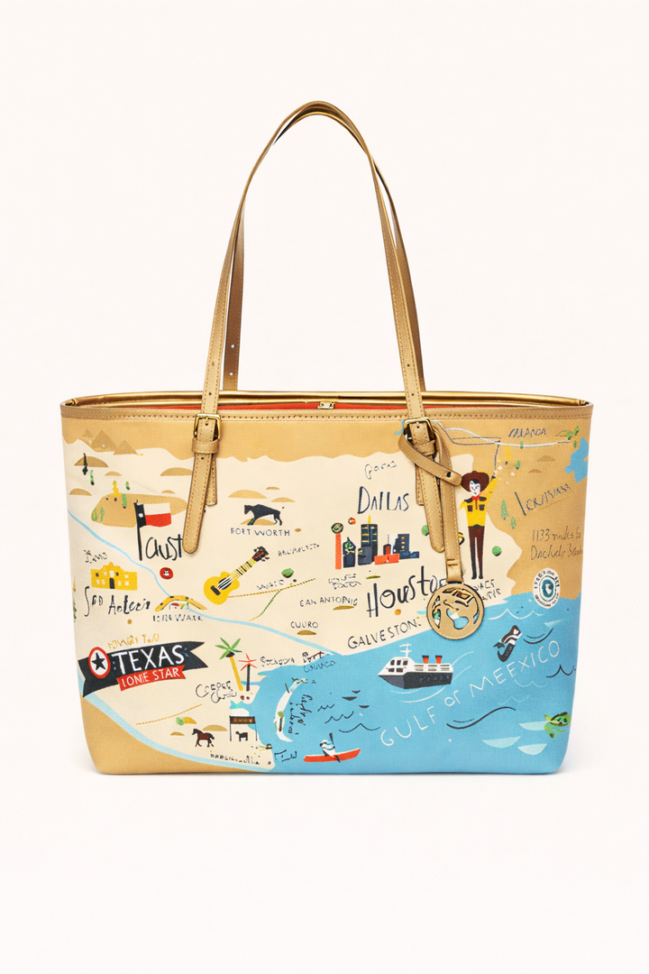 Texas Small Tote (w/Zipper)