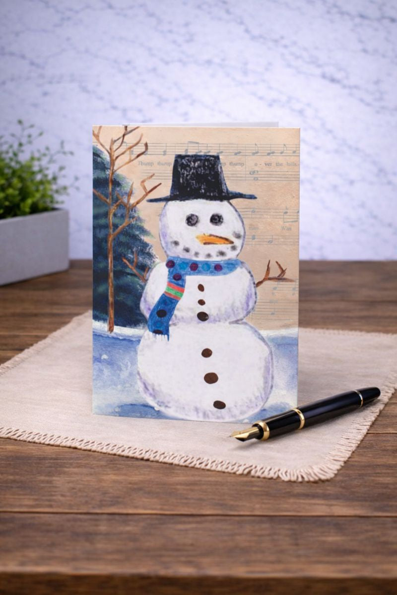 snowman card