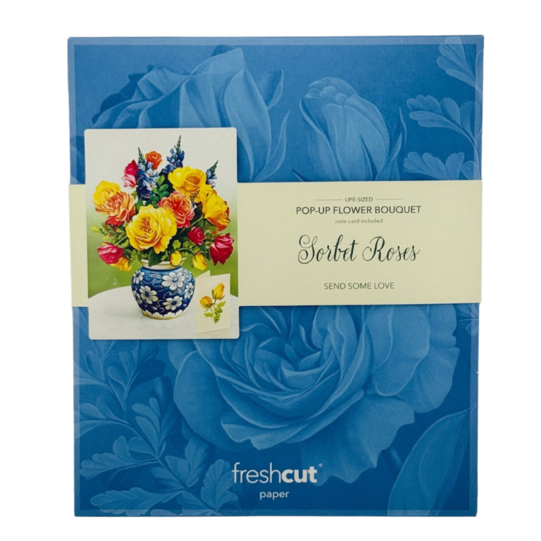 sorbet roses large fresh cut cards