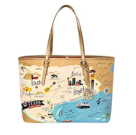 spartina texas tote small zipper