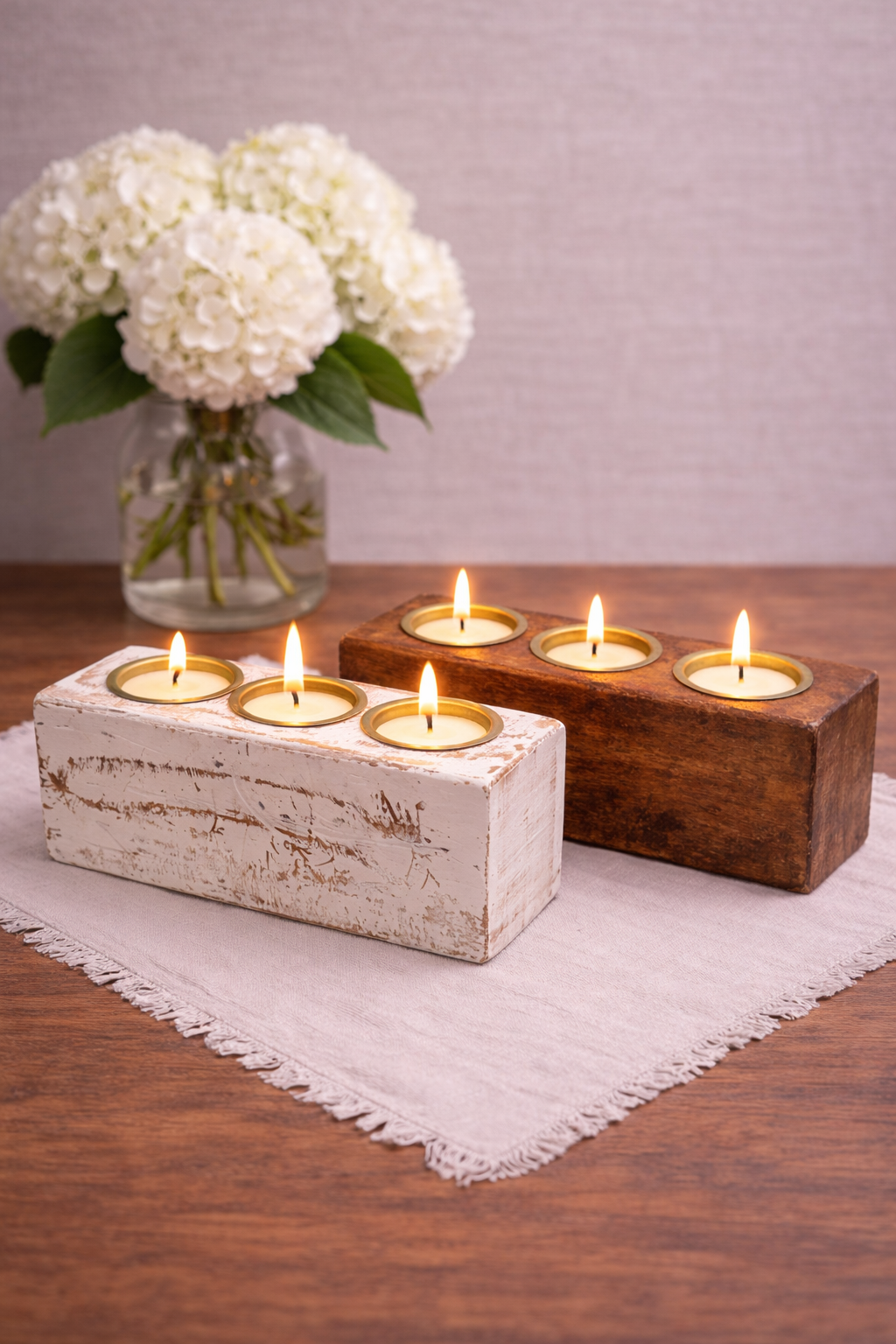 Candle Sugar Mold 3 Votives *CM