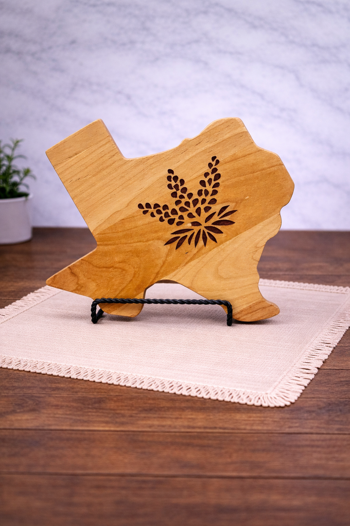 Bluebonnet Texas Shape Board *CM