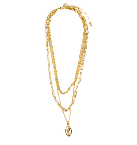 the royal standard multi chain necklace football