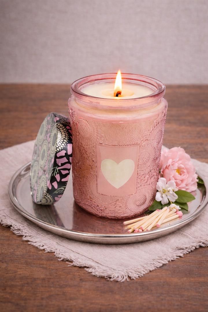 Candle Valentine Volcano 17oz   *CM