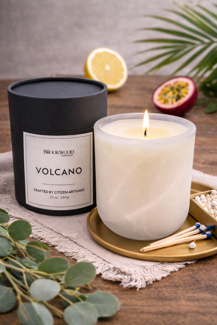 Brookwood Series Candle 10 oz Volcano