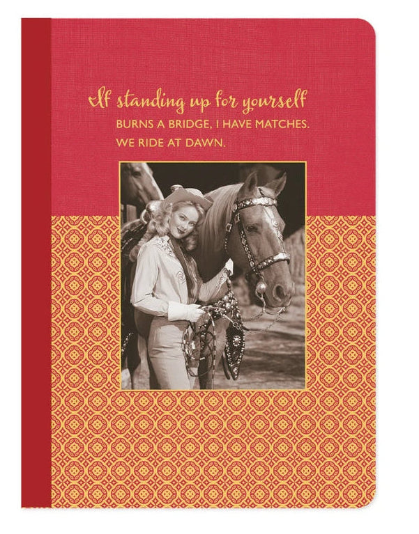 we ride at dawn journal