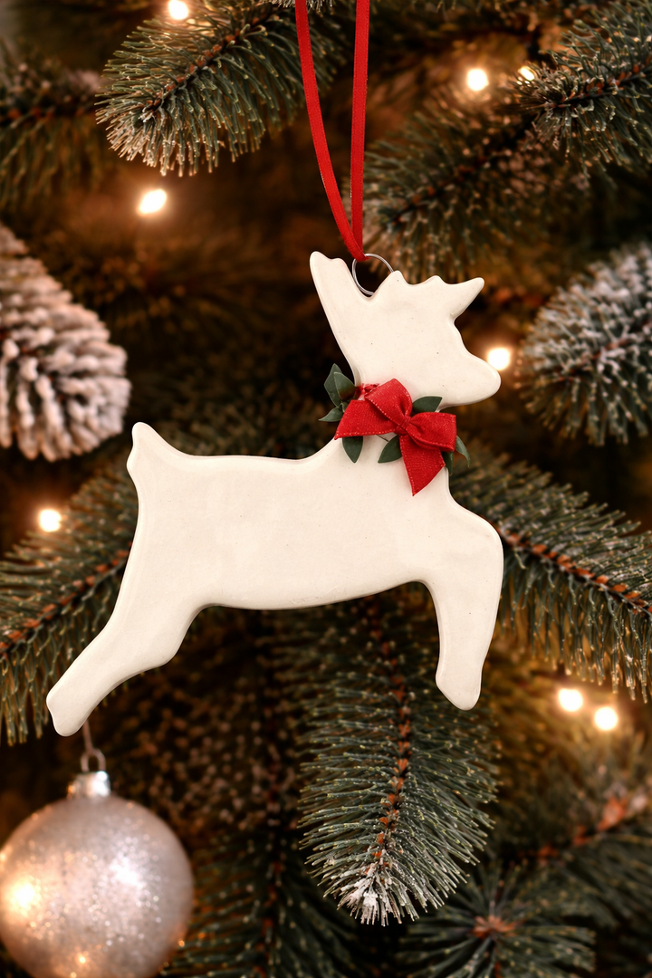 Ornament Reindeer Wreath *CM