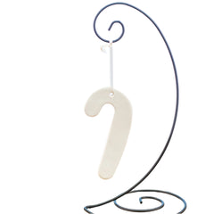 Ornament White Candy Cane