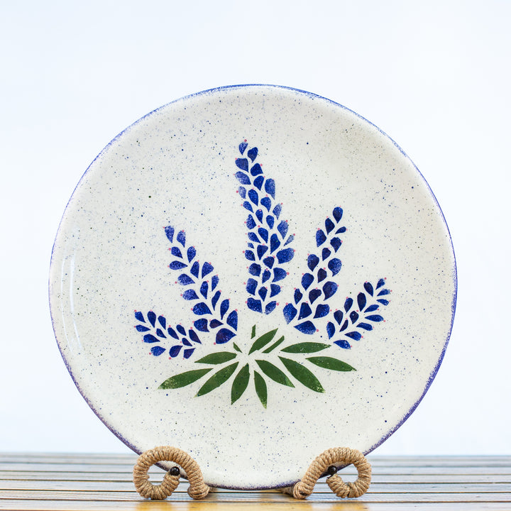 Platter Pasta Bluebonnet Design *CM
