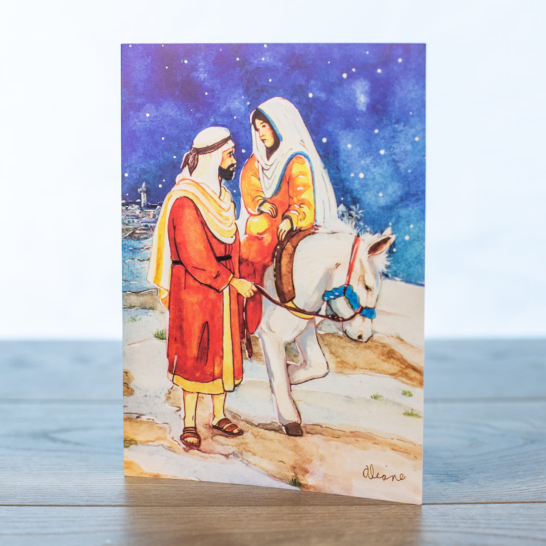 Joseph & Mary Travel Card - Pack of 10