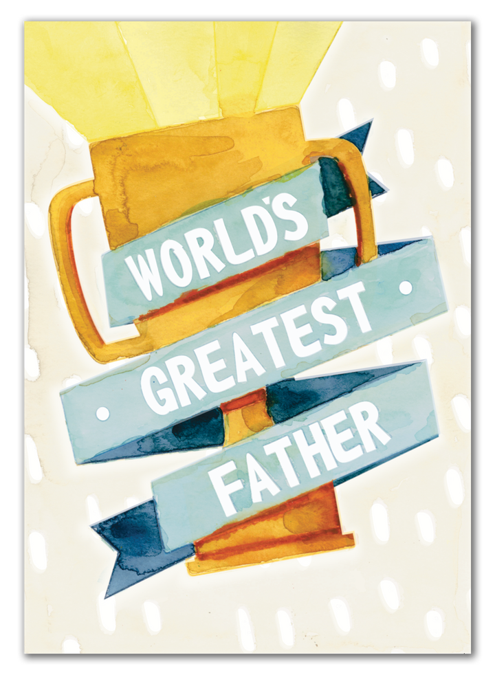 Father's Day Card / World's Greatest Father *CM